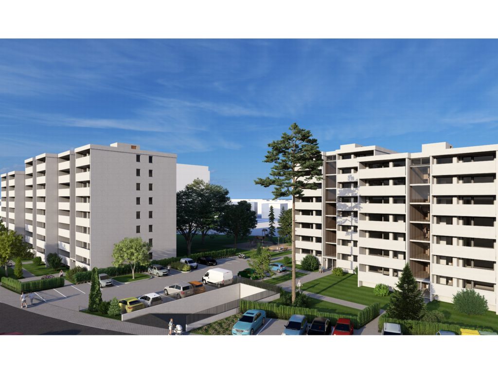 Sanierung von 5 Wohngebäuden